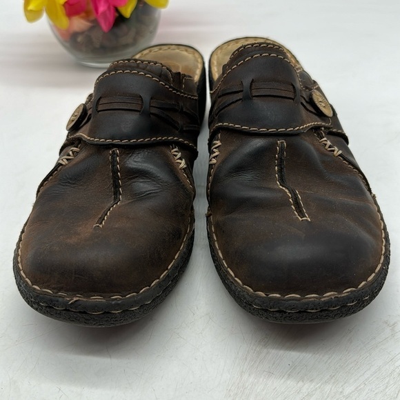 Clarks Artisan Dark Brown Slip On Mule Size 9 CM5456C - Picture 2 of 7